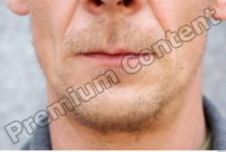 Mouth Man White Slim Bearded